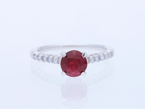 Anello diamanti spinello oro - anello,
