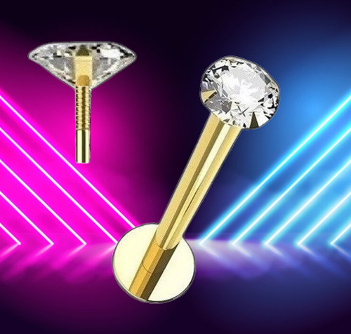 Garanzia labret vero - labret, i: