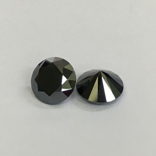 Moissanite sfusa taglio tondo
