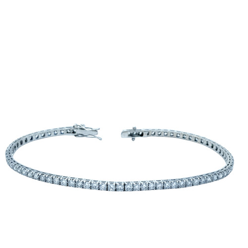 Bracciale diamanti tennis 5 - bracciale,